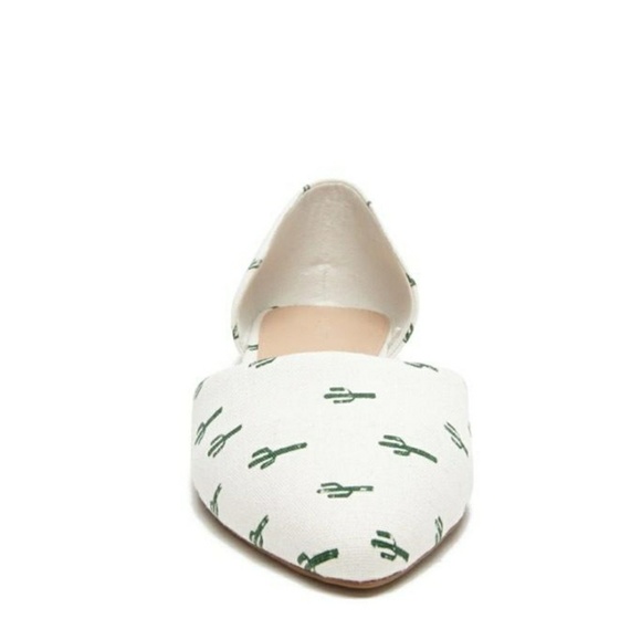 Forever 21 Cactus Print d'Orsay Flats - Picture 3 of 5